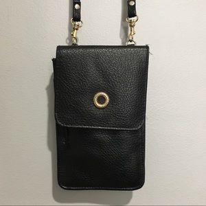 Faux leather small crossbody bag or clutch